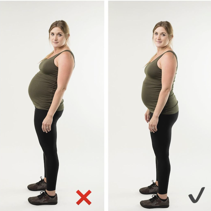 pregnancy posture